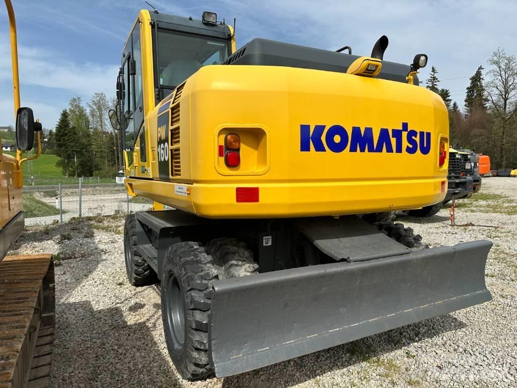 Komatsu PW 160-8 Hjulgravere