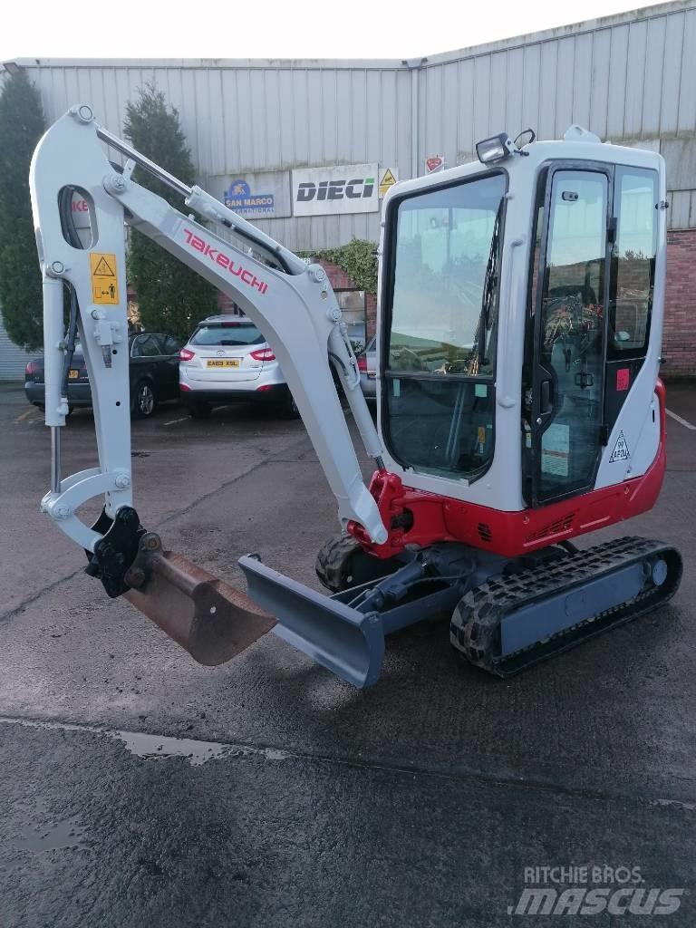 Takeuchi TB216 Minigravere <7t