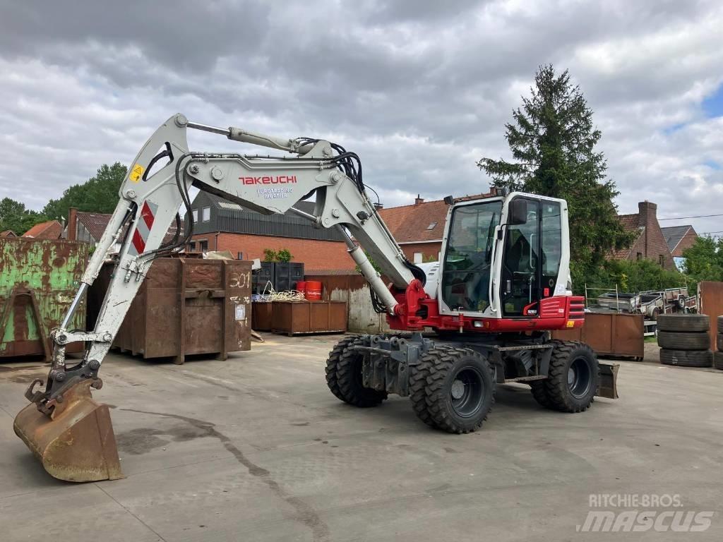 Takeuchi TB 295 W Hjulgravere