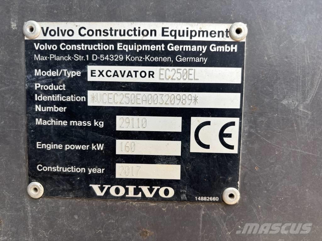 Volvo EC 250 EL Beltegraver