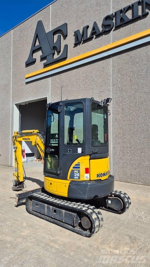 Komatsu PC 26 MR-3 Minigravere <7t