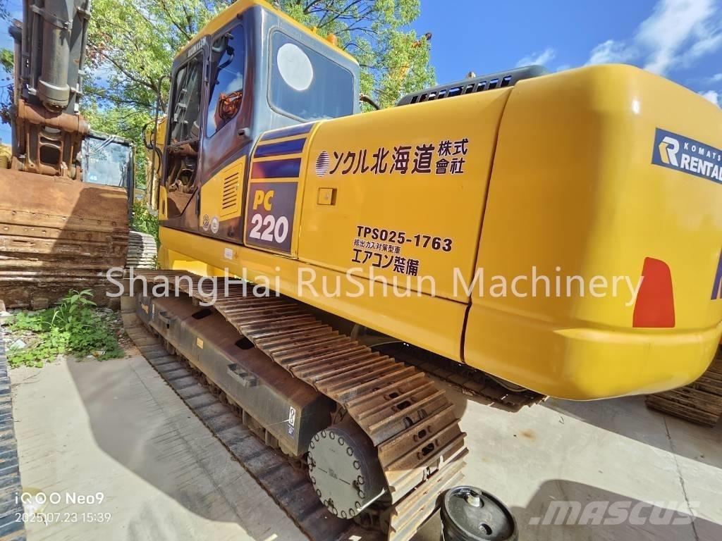Komatsu 220-7 Beltegraver