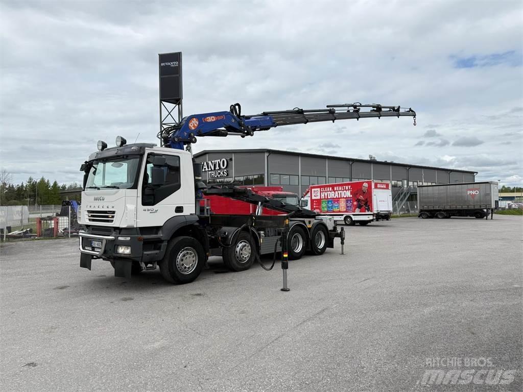Iveco 410T45 8x4 Kranbil