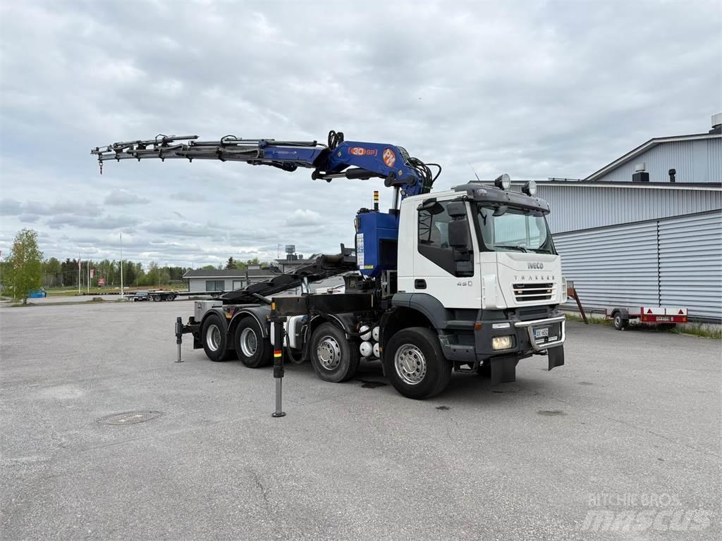 Iveco 410T45 8x4 Kranbil