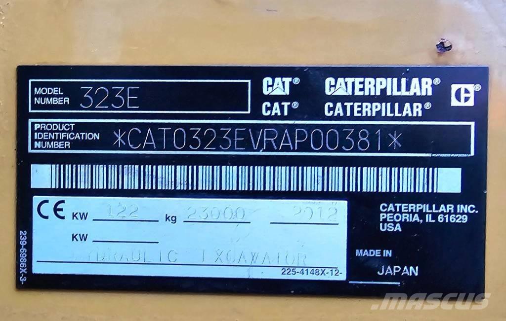 CAT 323 EL Beltegraver