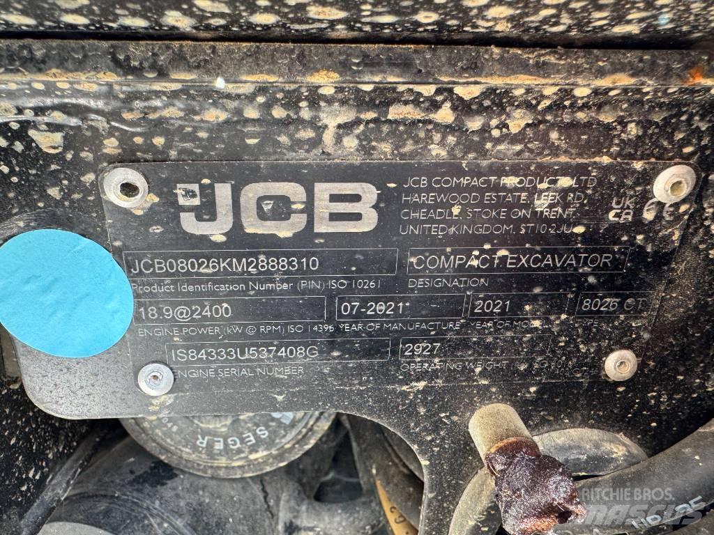 JCB 8026CTS Beltegraver