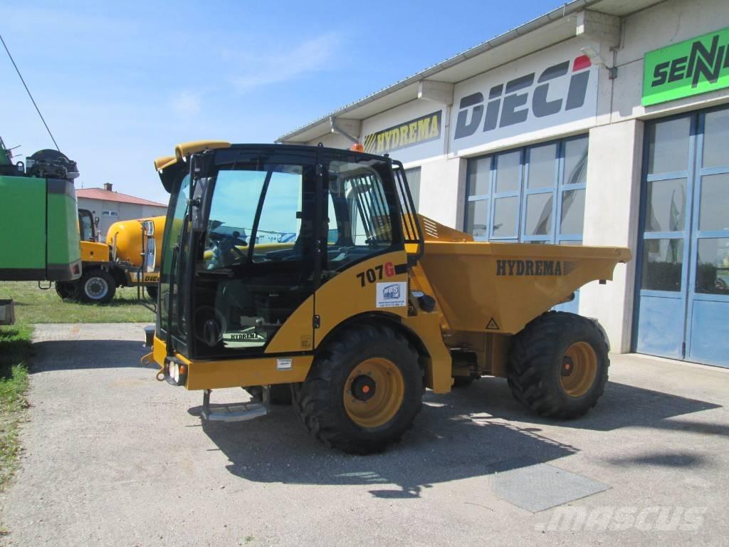 Hydrema 707 G Power+ Rammestyrte Dumpere
