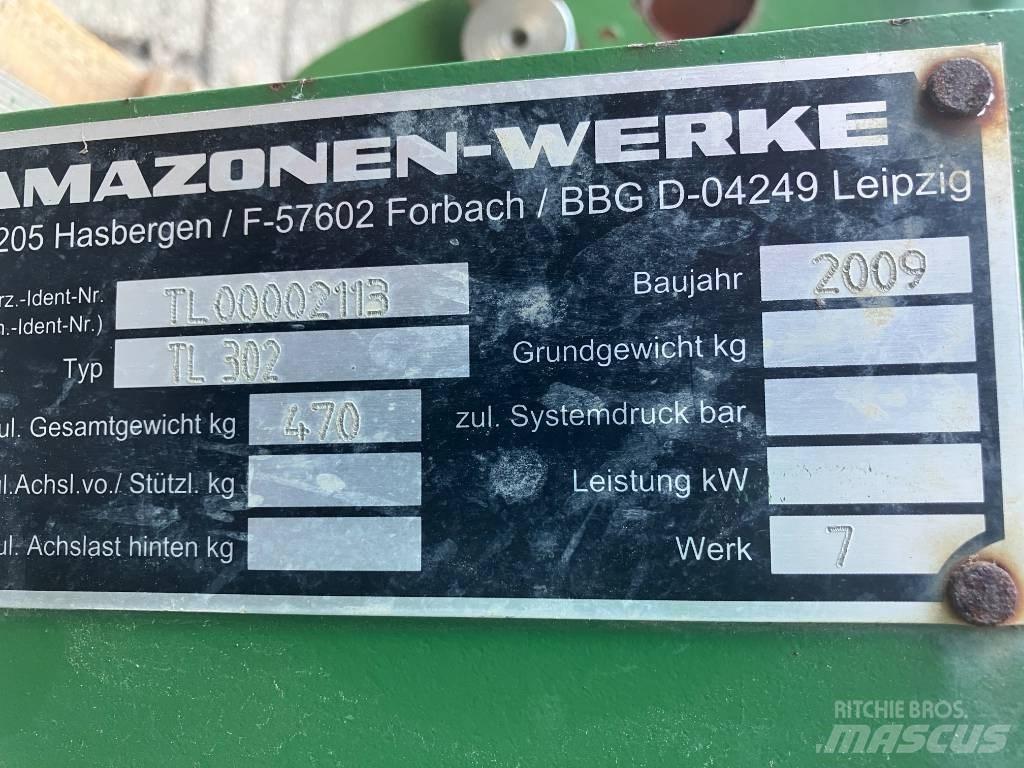 Amazone TL 302 Andre Jordforbedrings maskiner og ekstrautstyr