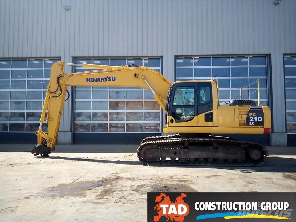 Komatsu PC210LC-8 Beltegraver