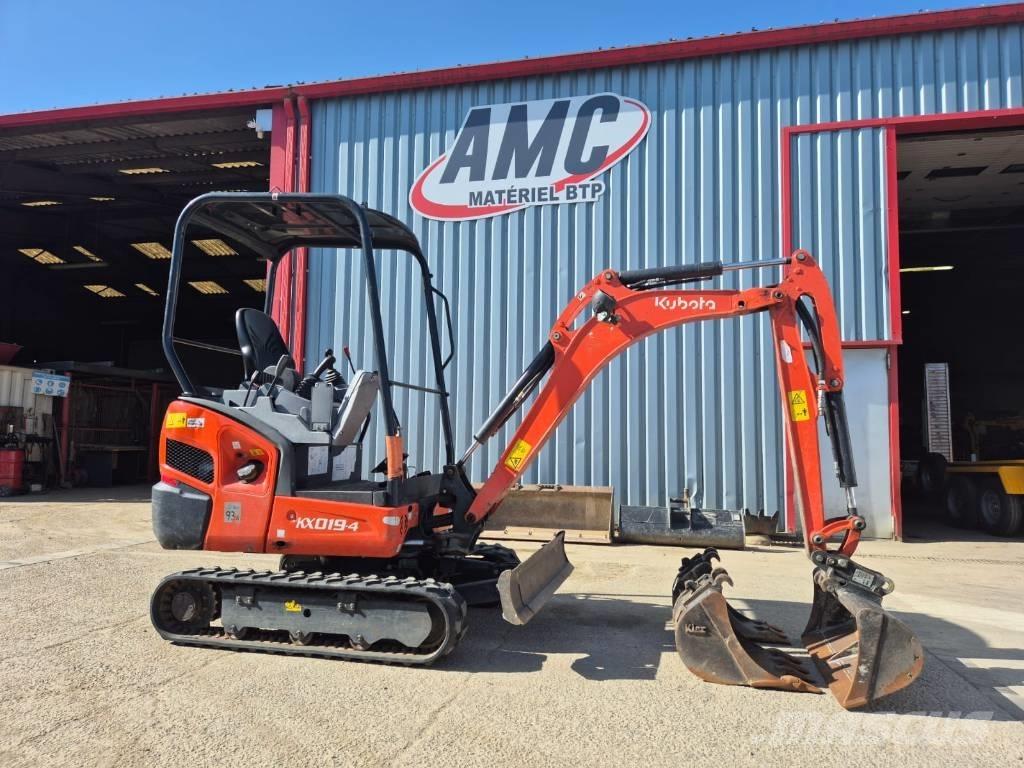 Kubota KX 019-4 Minigravere <7t
