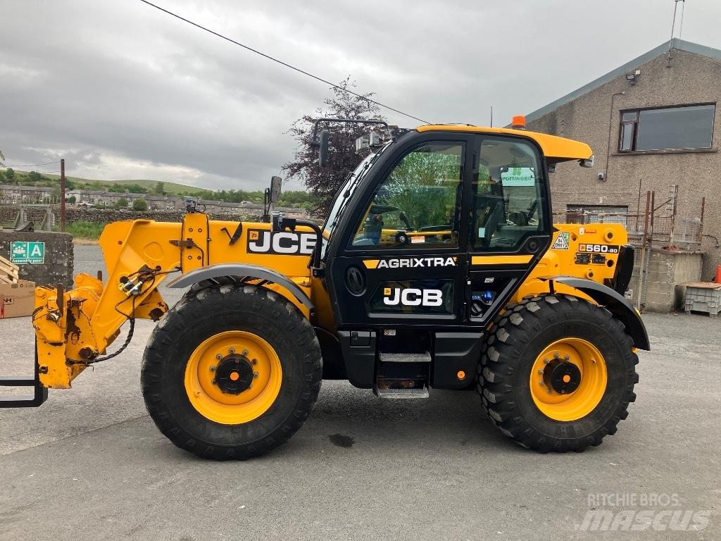 JCB 560-80 Agri Xtra Teleskoplastere for Landbruk