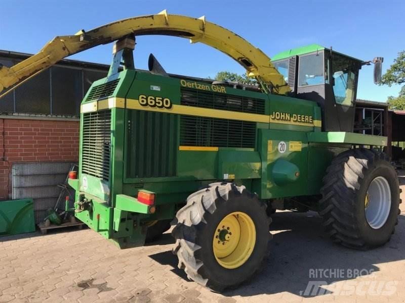 John Deere 6650 Fôrhøstere