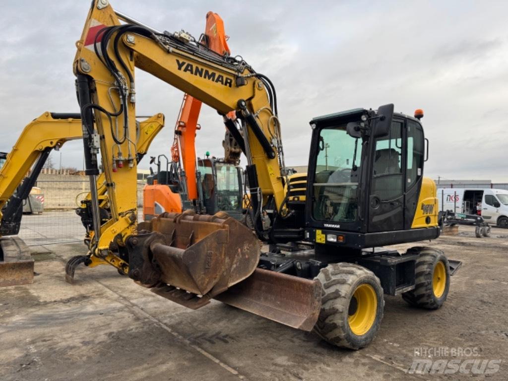 Yanmar B95W (40667) Hjulgravere