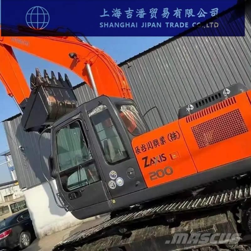 Hitachi ZX 200 Beltegraver