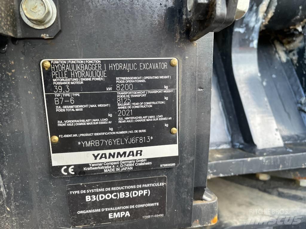 Yanmar B7 Midigravere 7 - 12t