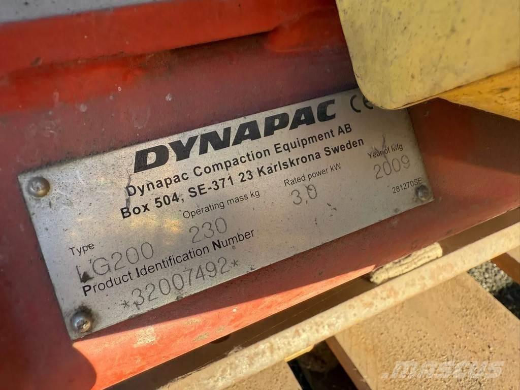 Dynapac LG200 Vibroplater