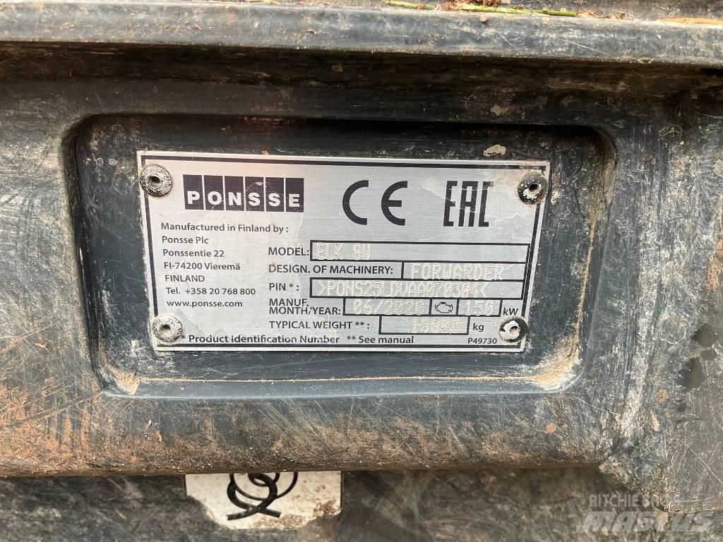 Ponsse ELK 8W Lassbærere