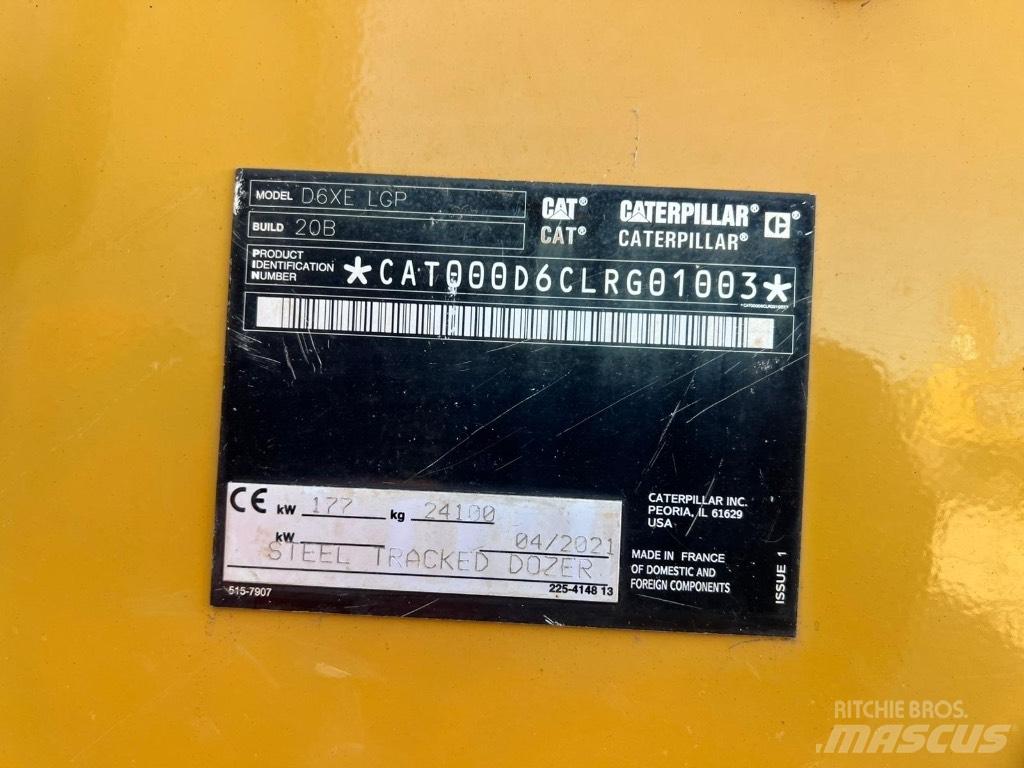 CAT D6XE Dozere Beltegående