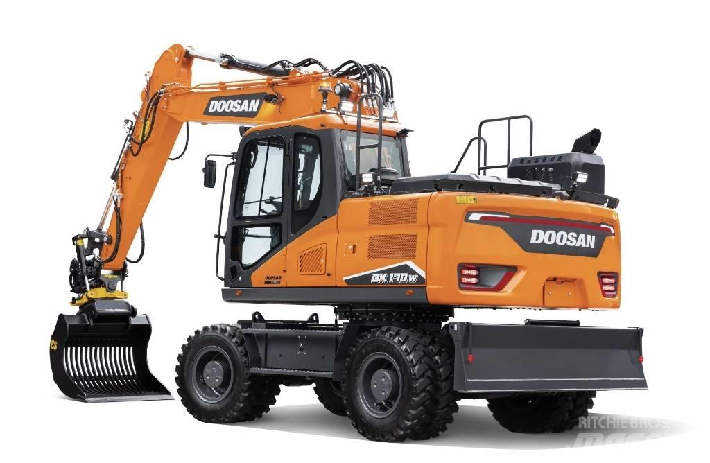 Doosan DX 170 W Hjulgravere