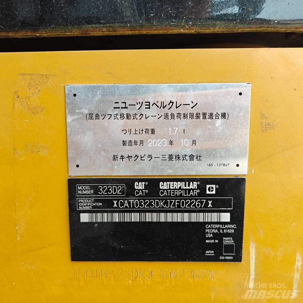 CAT 323 D L Beltegraver