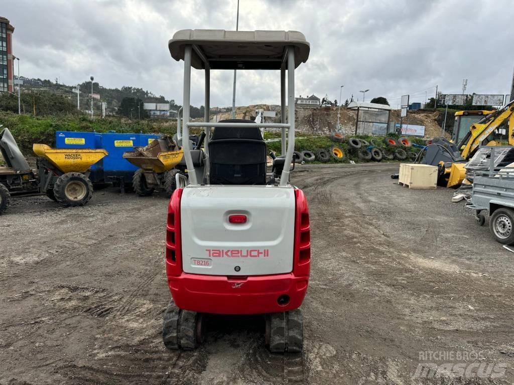 Takeuchi TB 216 Minigravere <7t