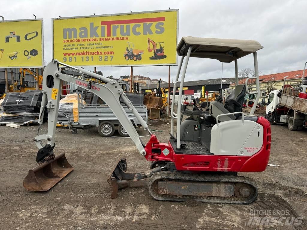 Takeuchi TB 216 Minigravere <7t