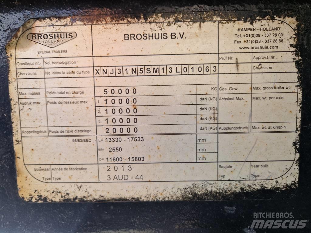 Broshuis Brønntralle Brønnhenger semi