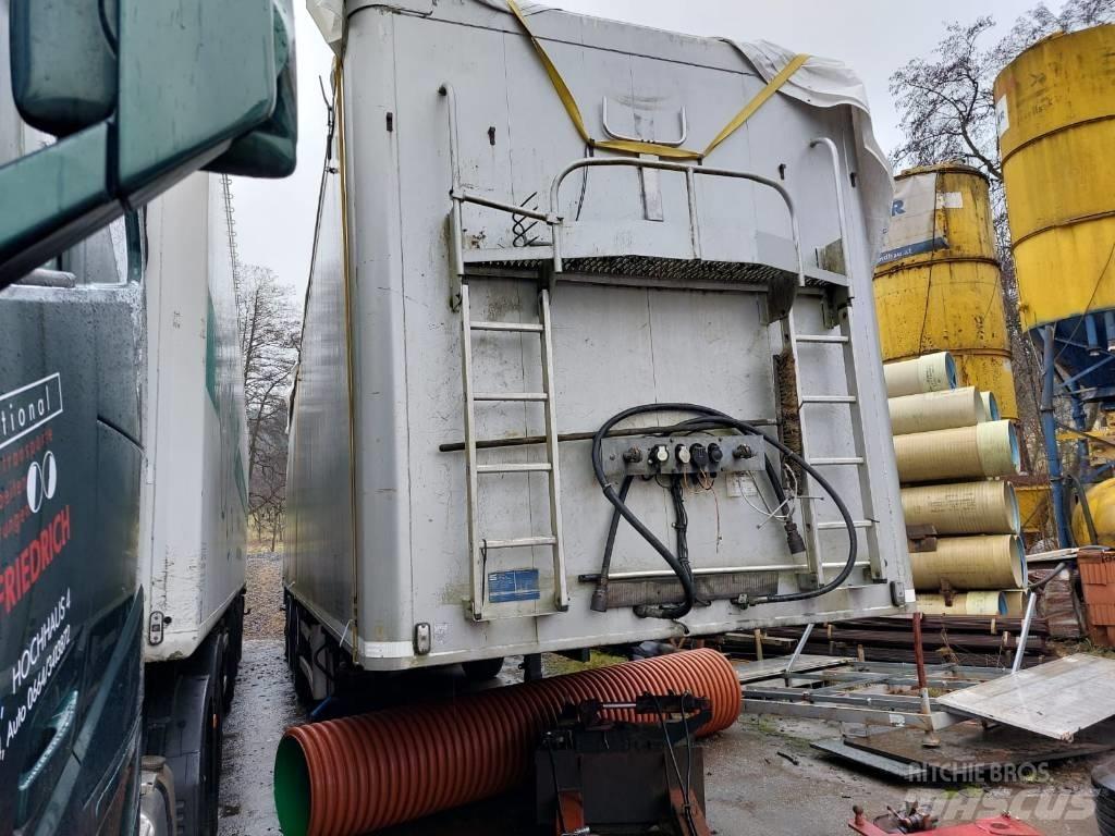 Knapen 90 m3 Semi-trailer med Containerramme