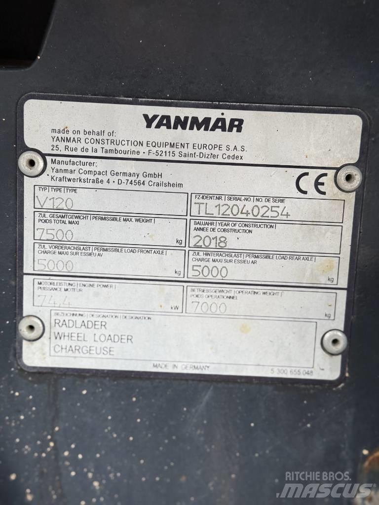 Yanmar V 120 Hjullastere