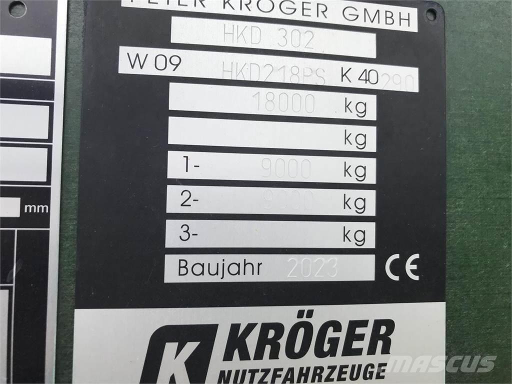 Kröger HKD 302 Tipphengere