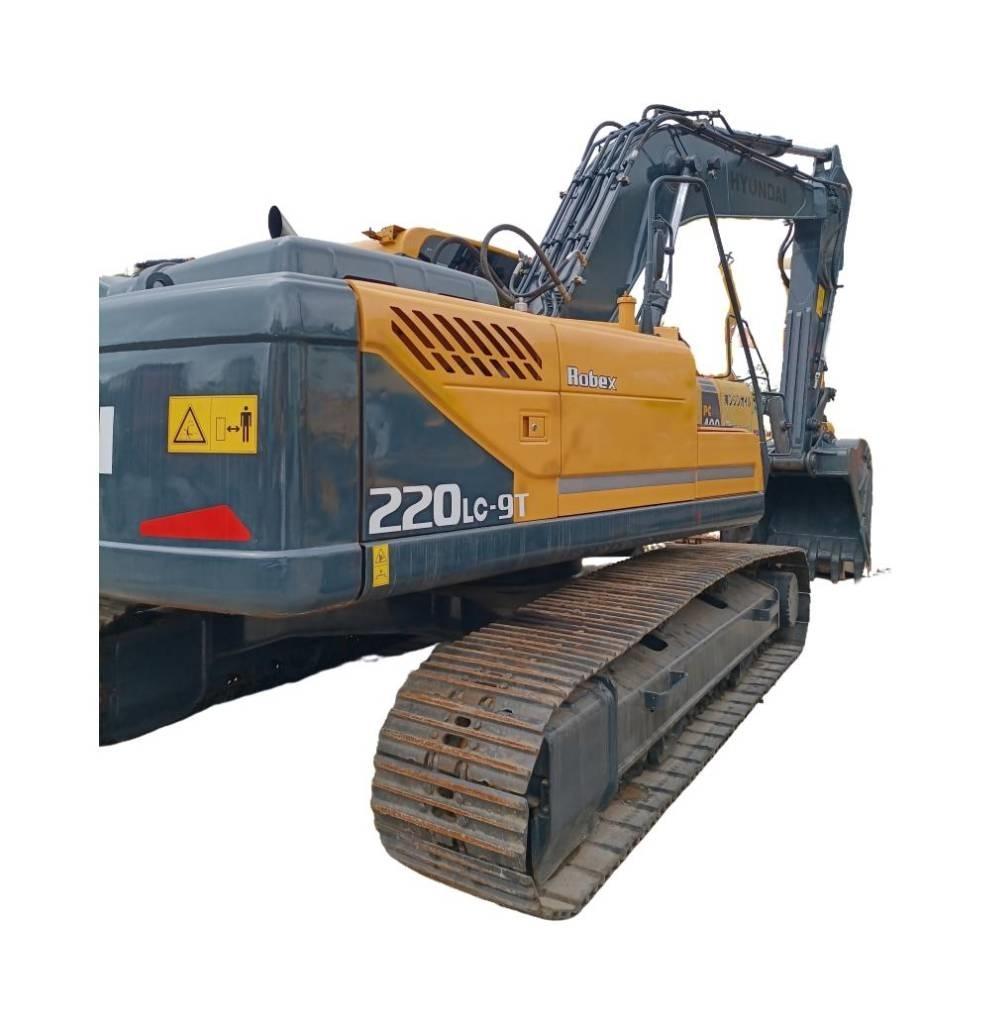 Hyundai 220LC Beltegraver