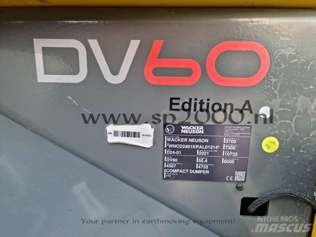 Wacker Neuson DV 60 Mini dumpere