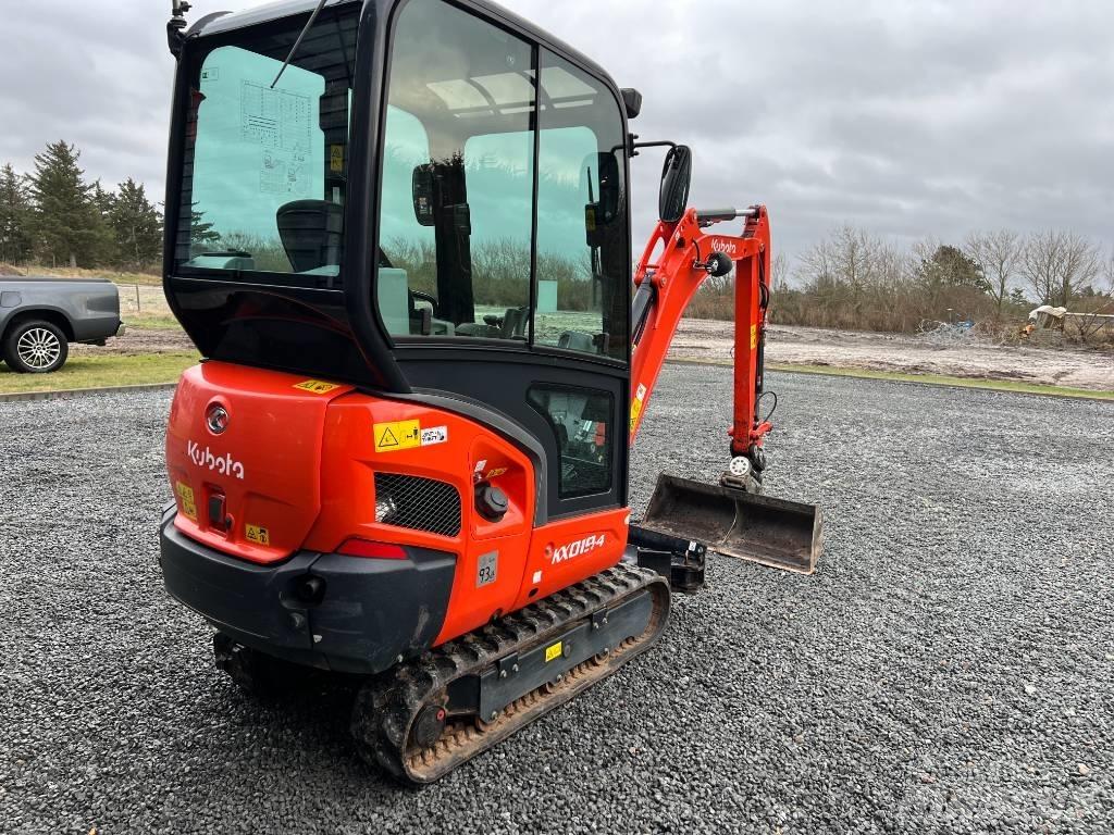 Kubota KX 019-4 Minigravere <7t
