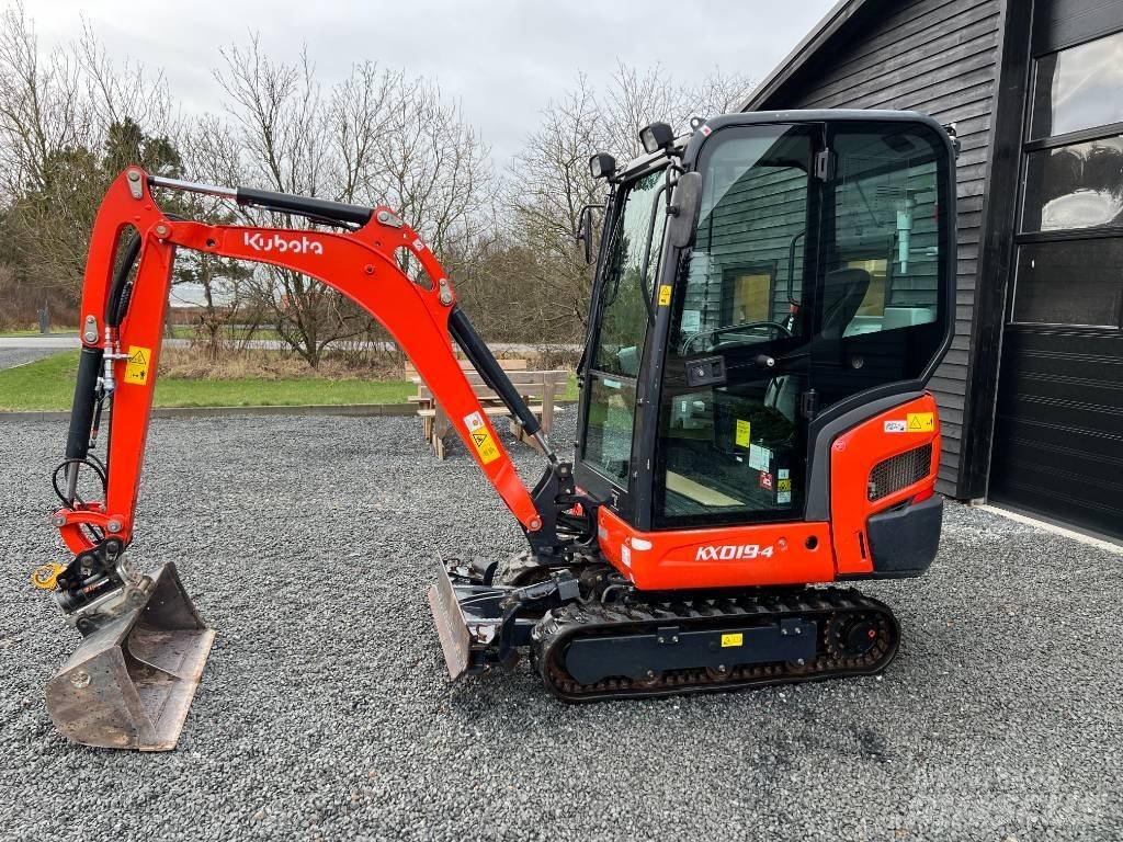 Kubota KX 019-4 Minigravere <7t