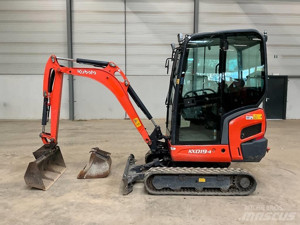 Kubota KX 019-4 Minigravere <7t