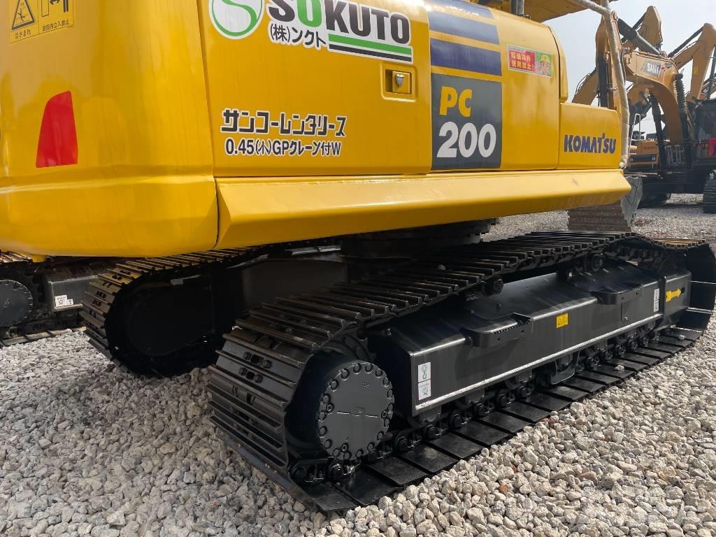Komatsu PC 200 Beltegraver