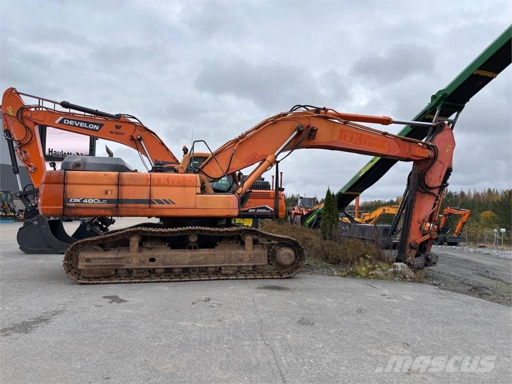 Doosan DX480LC Beltegraver
