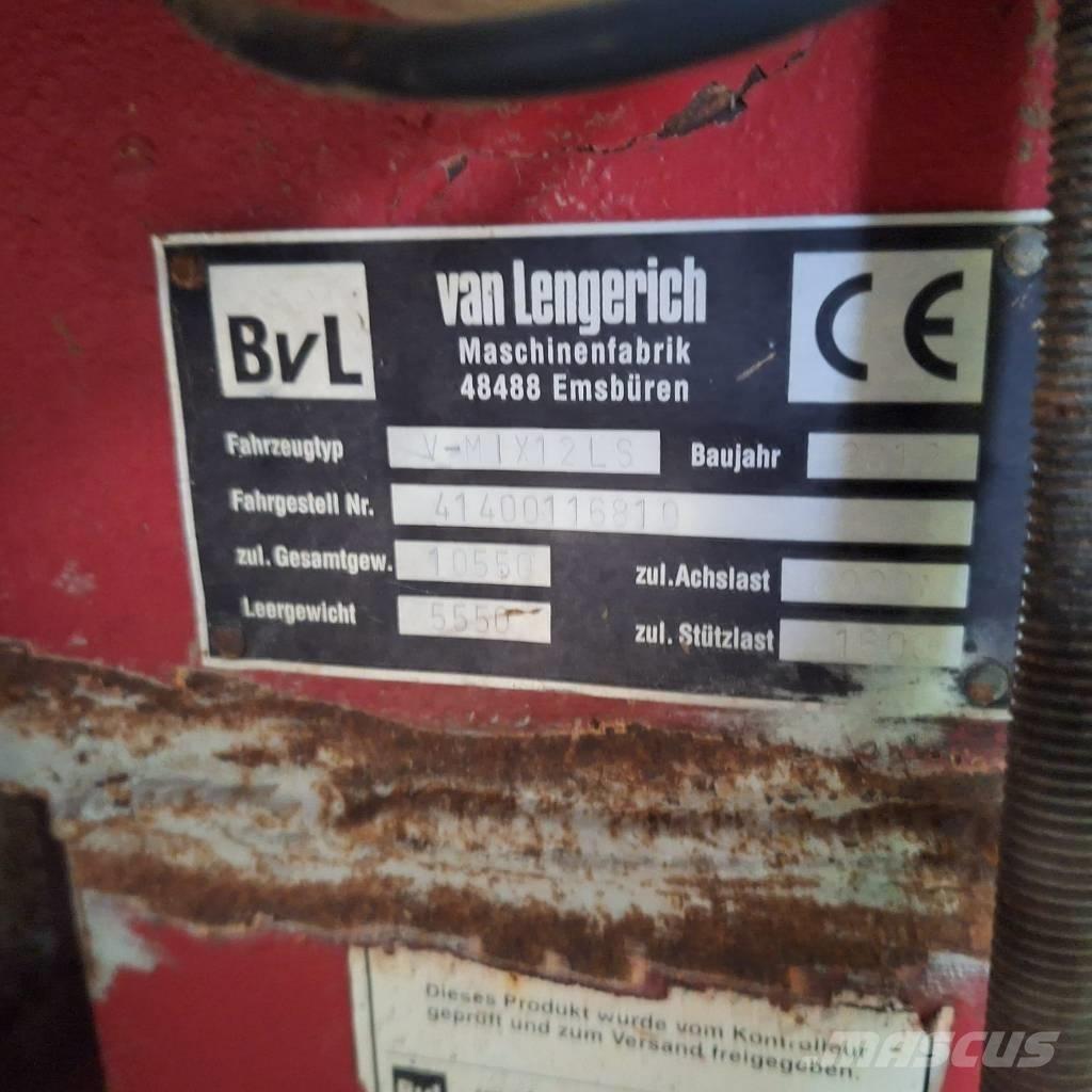 BvL V MIS 12 LS Blande- og fôringsmaskiner