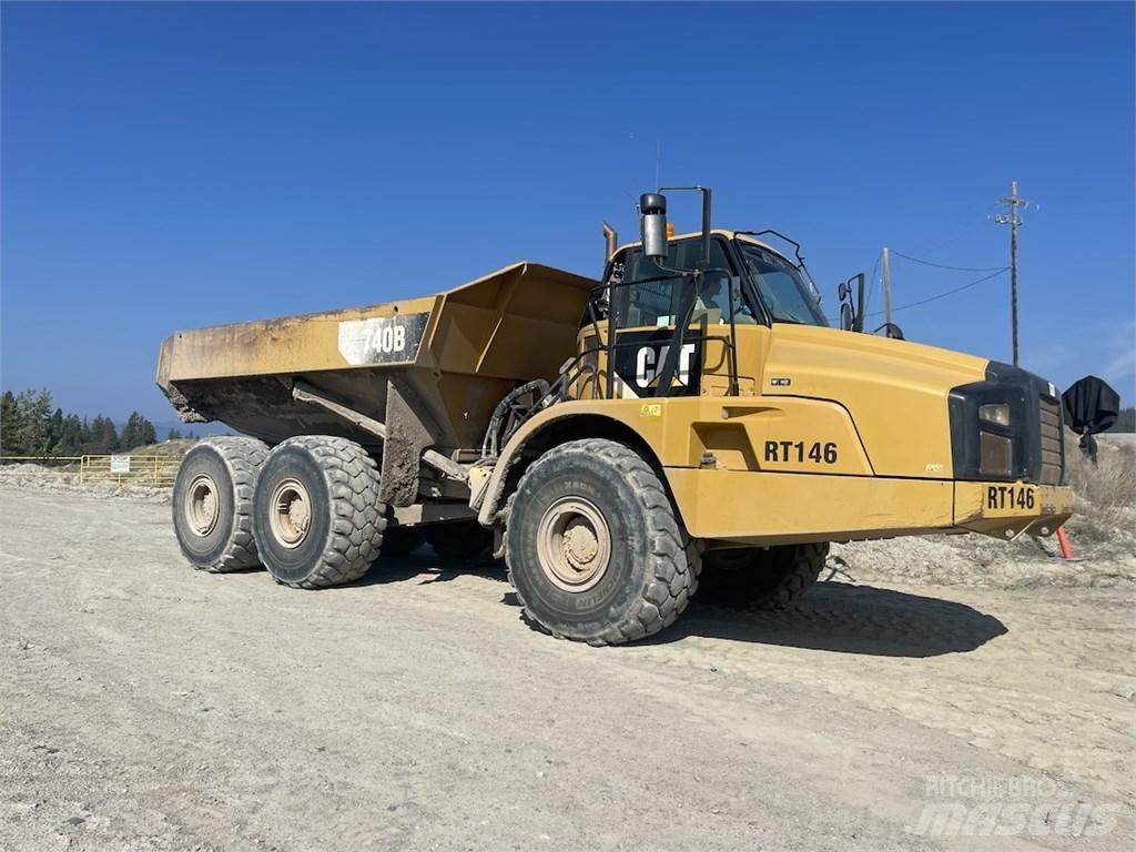 CAT 740B Rammestyrte Dumpere