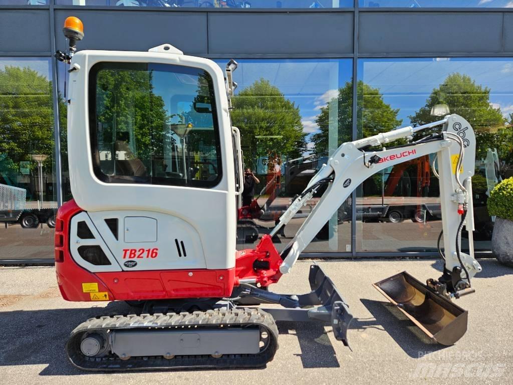 Takeuchi tb216 Minigravere <7t