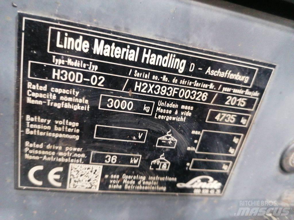 Linde H30D-02 Diesel Trucker