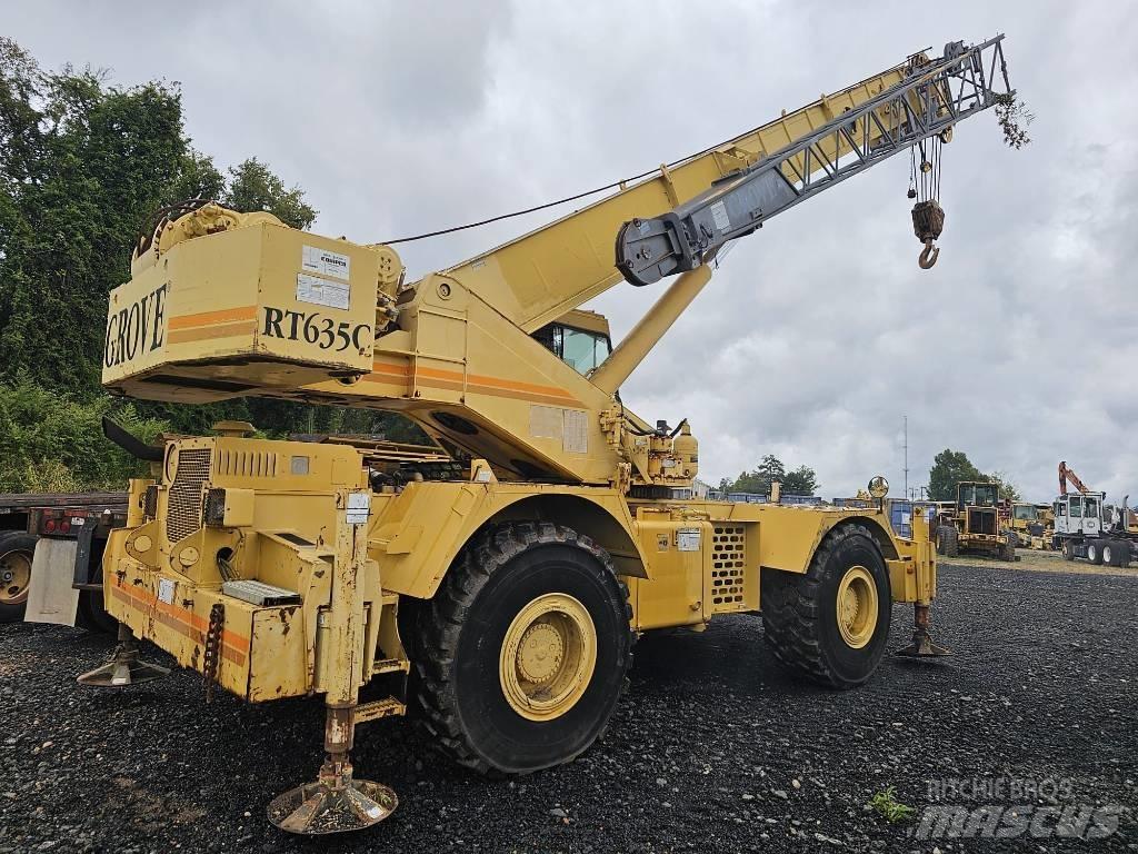 Grove RT 635 C Røff terreng kraner