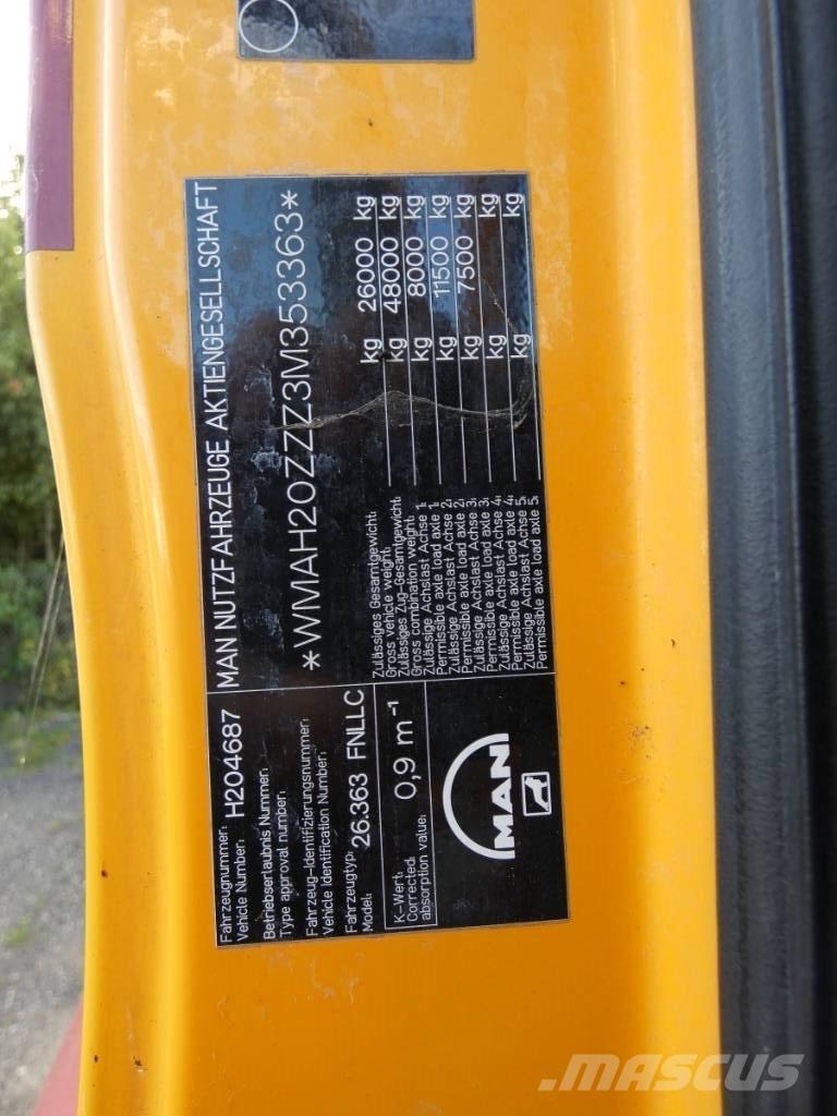 MAN TG 360A Biltransportere