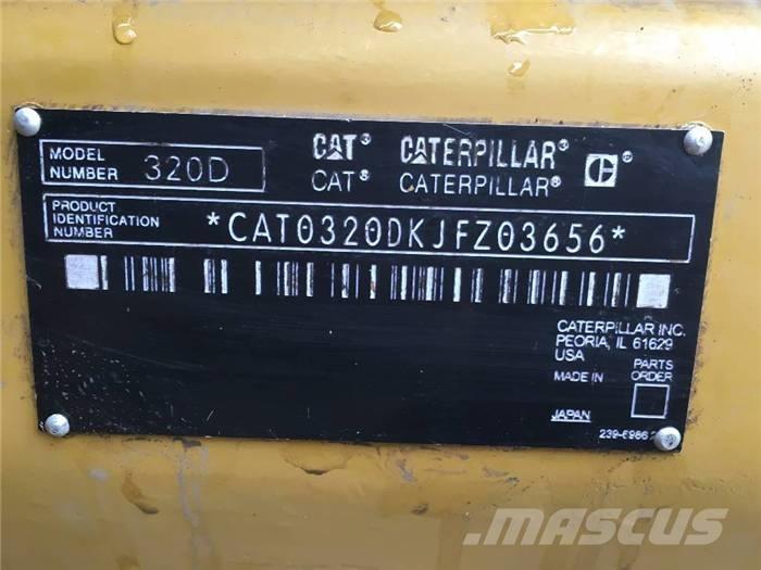 CAT 320 D Beltegraver