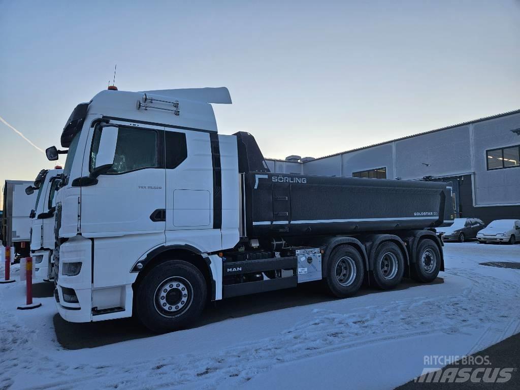 MAN TGX 35.510 8x4-4 Tippbil