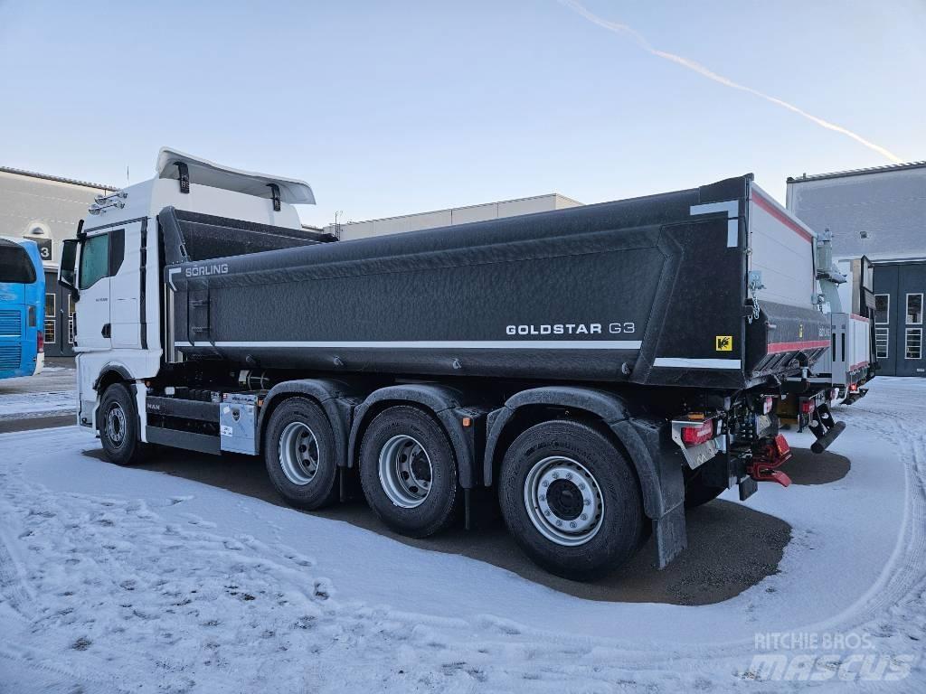 MAN TGX 35.510 8x4-4 Tippbil