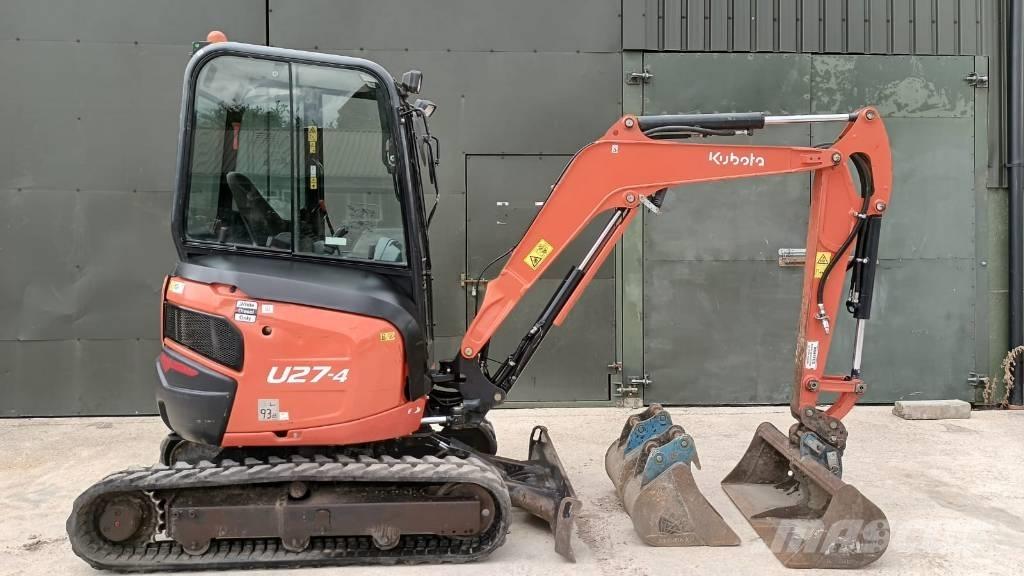 Kubota U 27-4 Minigravere <7t