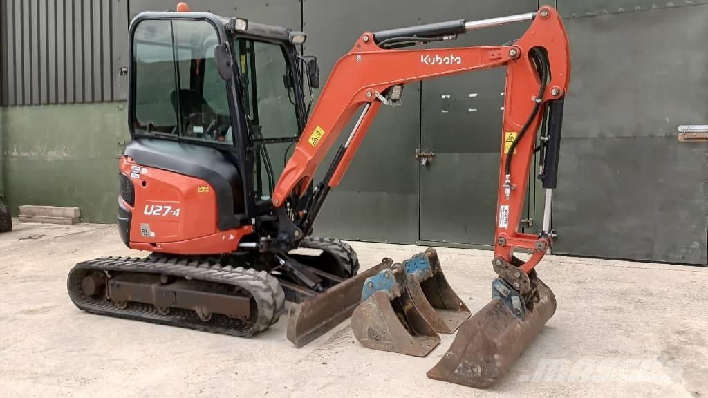 Kubota U 27-4 Minigravere <7t