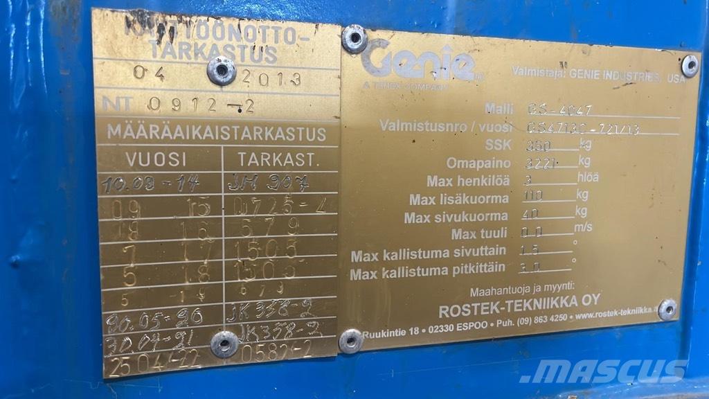 Genie GS 4047 Sakselifter