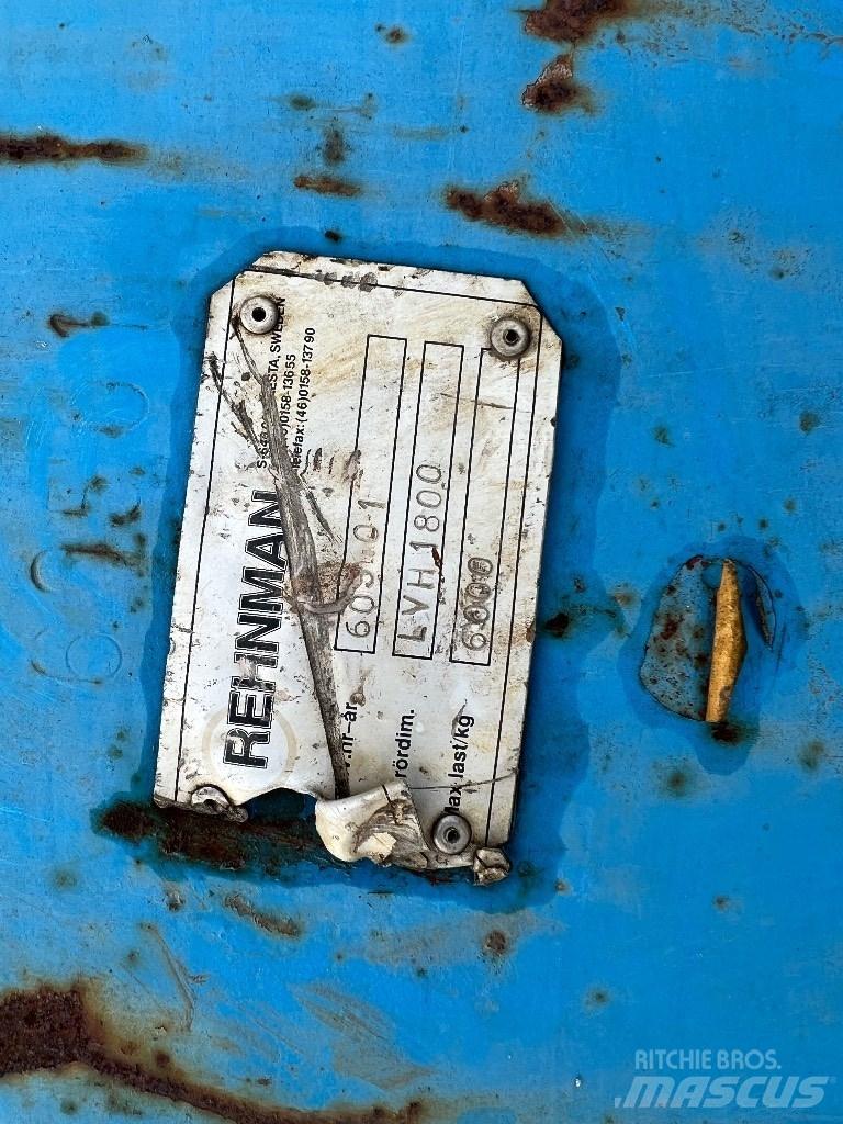 Rehnman LVH 1800 Andre komponenter